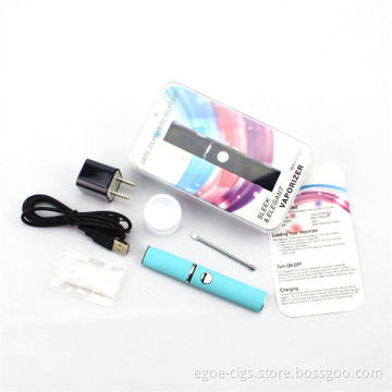 350mah Ce Elips E Cig No Burning Taste For Dry Herb / Wax